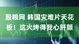 股粮网 韩国灾难片天花板！这火烤得我心肝颤